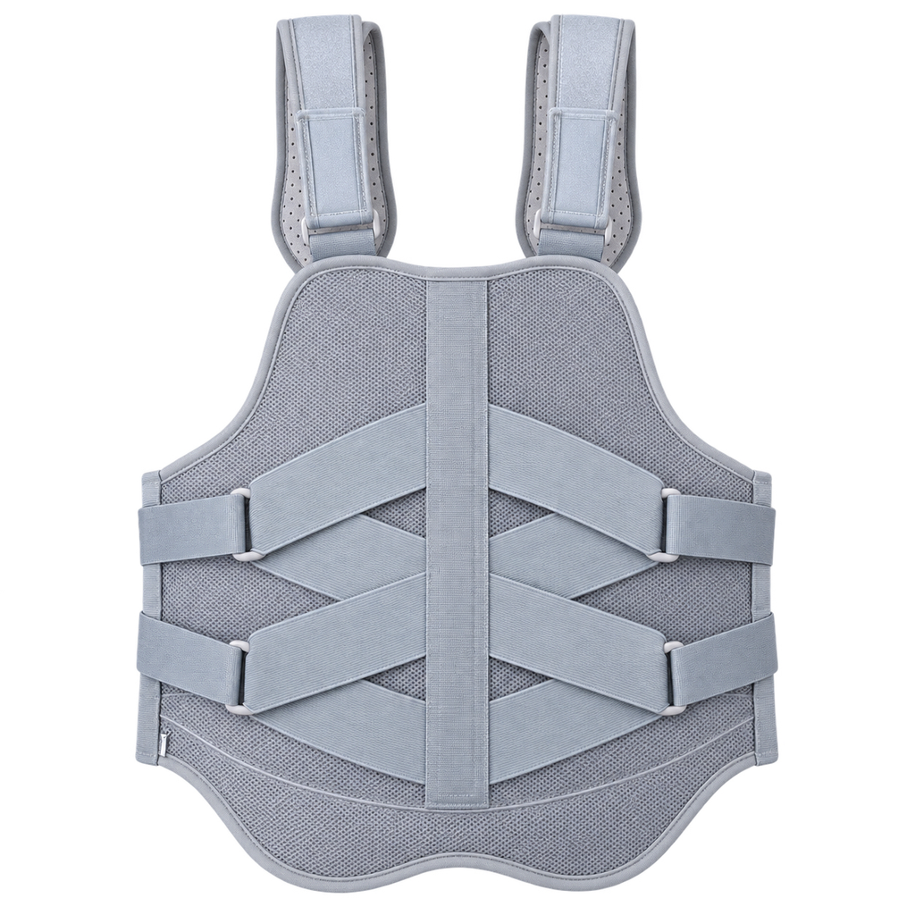 Back X-shaped reinforcement design, stable support does not shift, effectively improve posture, fit the human body curve, comfortable and non-oppressive, fabric breathable and comfortable, not sultry for a long time