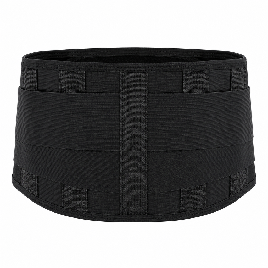 360-degree three-dimensional surround, double pressure bandage, two aluminum plates, three resin strips, disperse lumbar pressure, breathable mesh light and thin