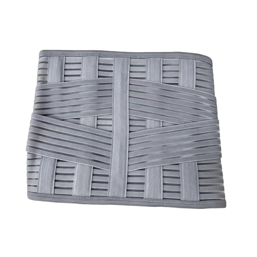 In line with ergonomic design, narrow front and wide back, fit human physiological curve, enhance support, light and thin mesh comfortable and breathable, five cartilage support, disperse waist pressure