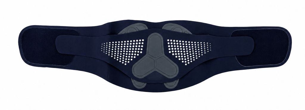 Innovative triangle bionic support, scientific support to relieve waist pressure, yoga grade Lycra fabric, lighter and more breathable, built-in carbon fiber support strip, flexible fit to lumbar curve