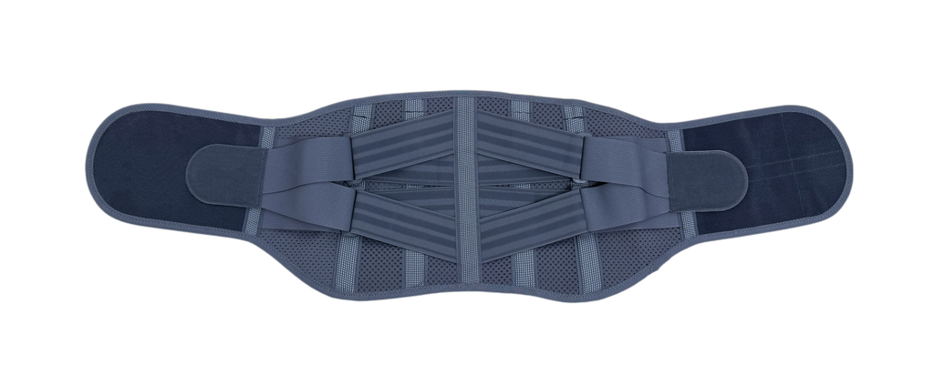 Bionic support cross-compression, two elastic belts on the side, all-round solid support, provide back support, reduce waist pressure