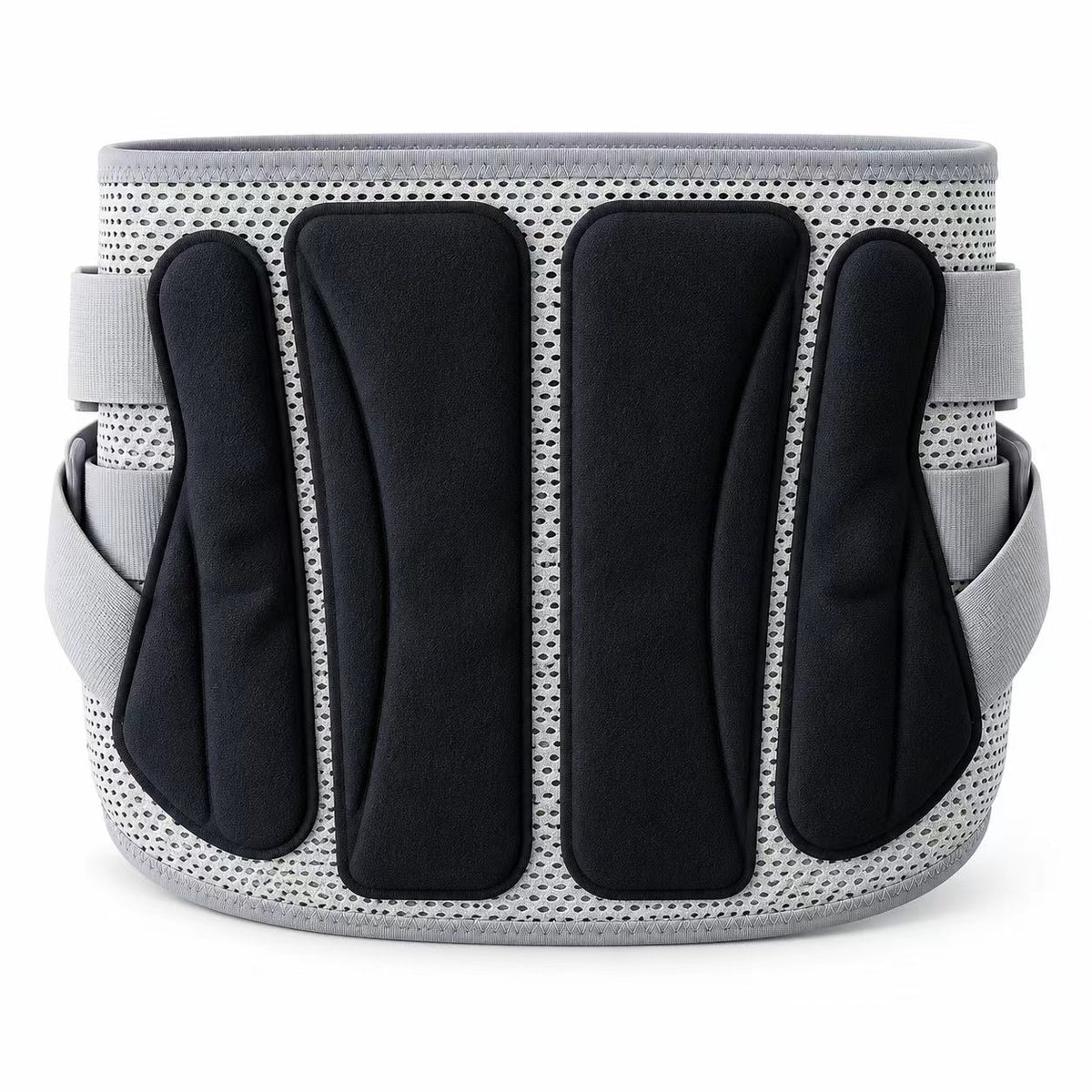 Lumbar fixator, upgraded broadened steel plate,  built-in two wide steel plates and two narrow steel plates, strong support lumbar vertebrae, eight-fold cross bandage design, cross compression, three-dimensional traction