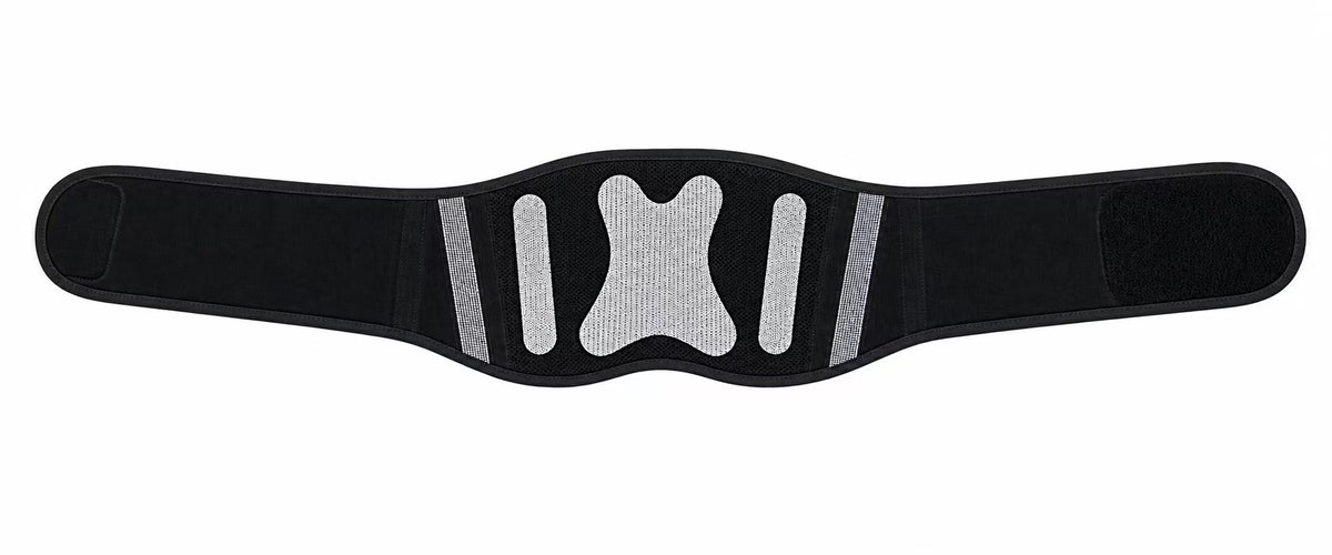 Breathable support belt, equipped with anti-skid particles, plus pelvic pad, fixed fit random movement without displacement, built-in soft and hard double support, balanced partial pressure to assist waist force
