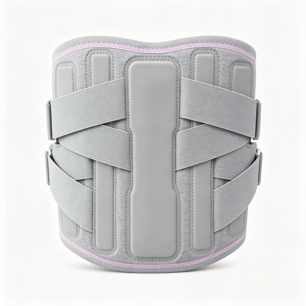 Four pressurized waist fixator, ergonomic S-shaped Radian strong support, five manganese alloy steel plate strong support, four-wheel-drive compression design to stabilize lumbar vertebrae