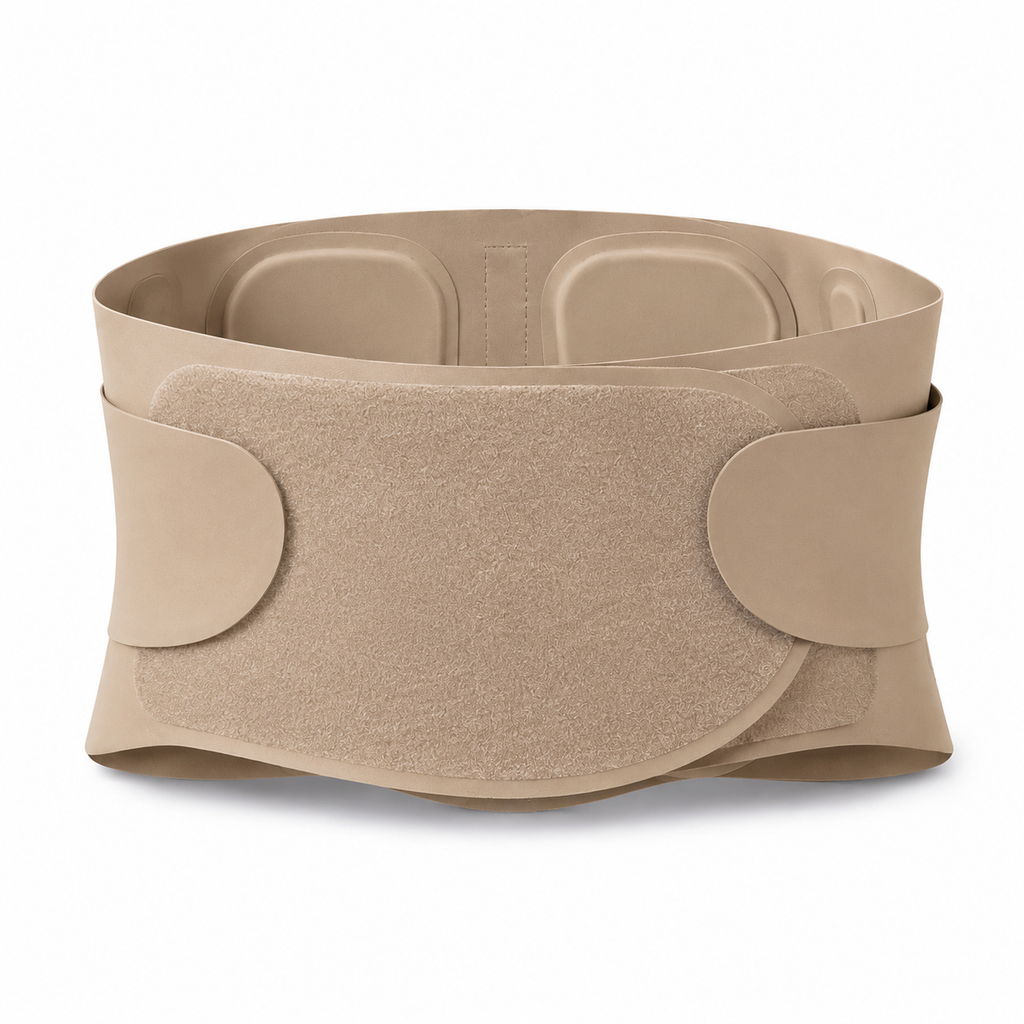 Ultra-thin invisible waist protection, double support to stabilize the waist, fit the waist curve, firm support does not shift, light and thin design, free movement, skin-friendly and breathable fabric, not sultry for a long time