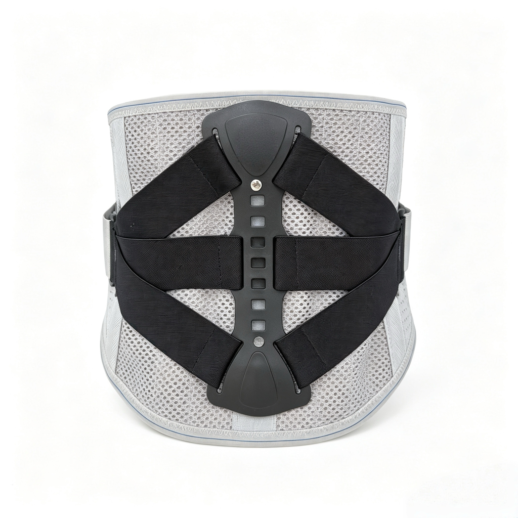 Soft and hard double support, built-in bionic vertebral lamina, more stable support, pulley design easy to adjust, in line with ergonomics, easy to correct lumbar vertebrae