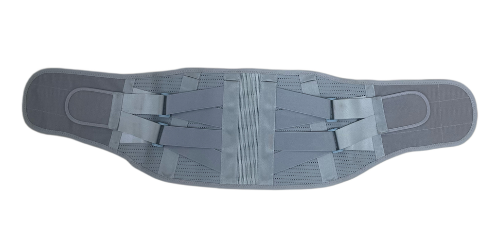 Waist protection zone directional support, double pressurized H-shaped steel plate strong support, effectively relieve spinal pain, medical mesh cloth comfortable and breathable, soft and hard support, waist protection is more in place