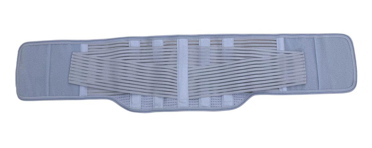 In line with ergonomic design, narrow front and wide back, fit human physiological curve, enhance support, light and thin mesh comfortable and breathable, five cartilage support, disperse waist pressure