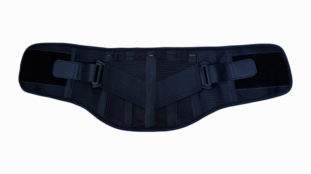 Built-in five strong steel plates, a lumbar support plate, really support the lumbar spine, relax and relieve lumbar pain, honeycomb mesh fabric, comfortable, breathable and not sultry