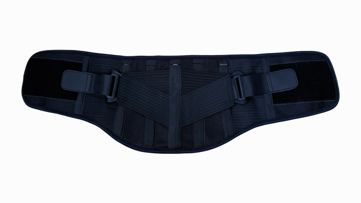 Built-in five strong steel plates, a lumbar support plate, really support the lumbar spine, relax and relieve lumbar pain, honeycomb mesh fabric, comfortable, breathable and not sultry