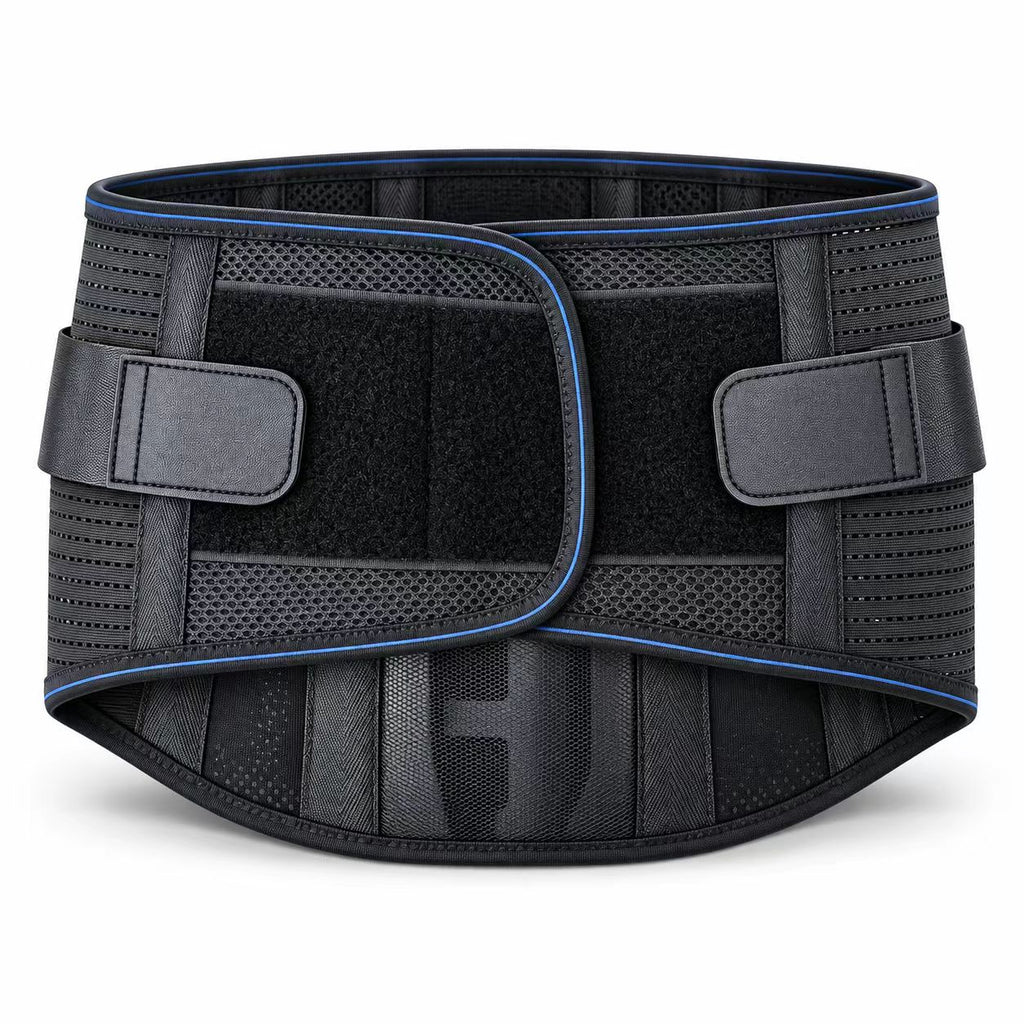 Built-in five strong steel plates, a lumbar support plate, really support the lumbar spine, relax and relieve lumbar pain, honeycomb mesh fabric, comfortable, breathable and not sultry