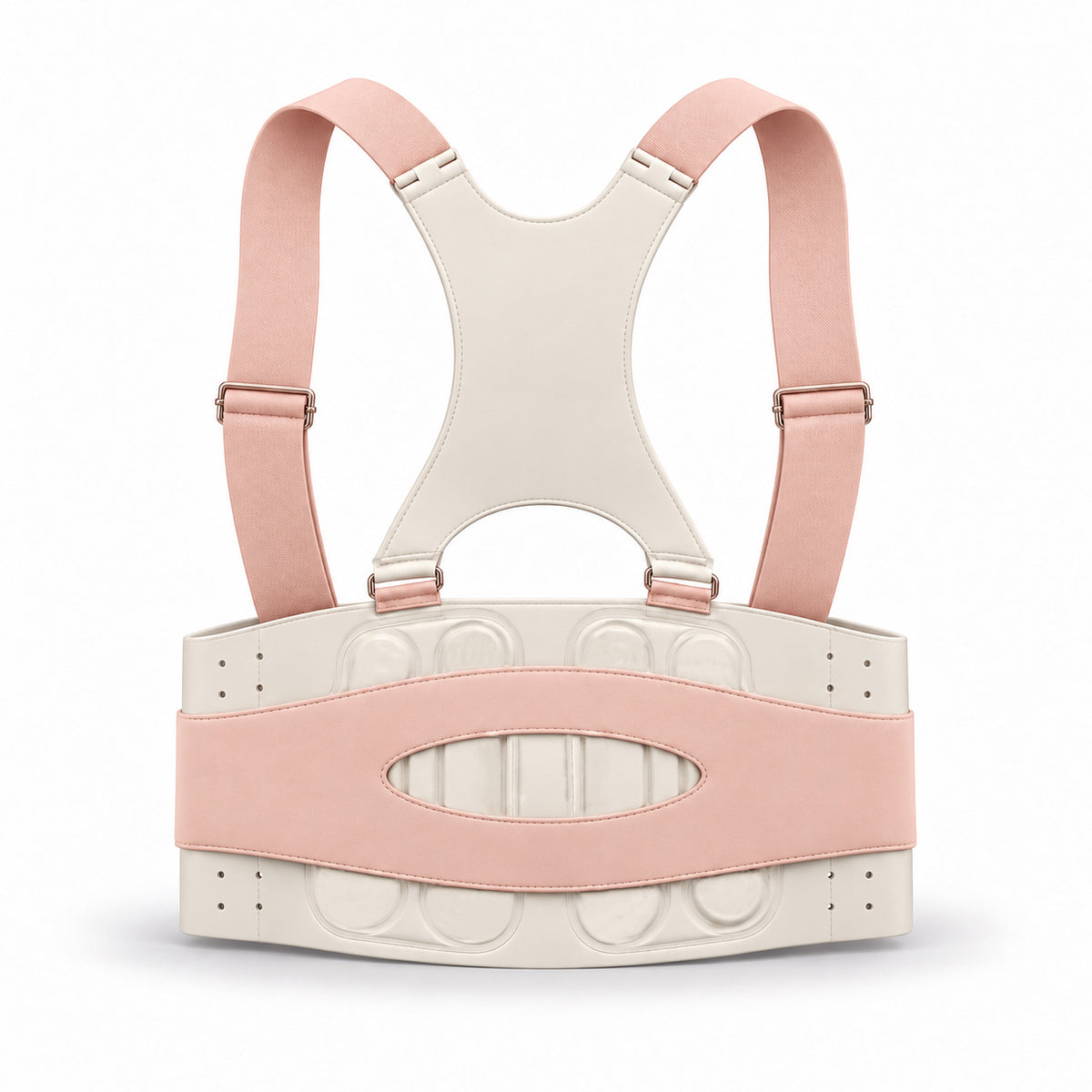 Integrated dual-purpose abdominal support belt, suitable for abdominal support during pregnancy, postpartum abdominal tying, back and abdomen coordinated support, broadened back support, adjustable shoulder strap length, no burden on daily travel.