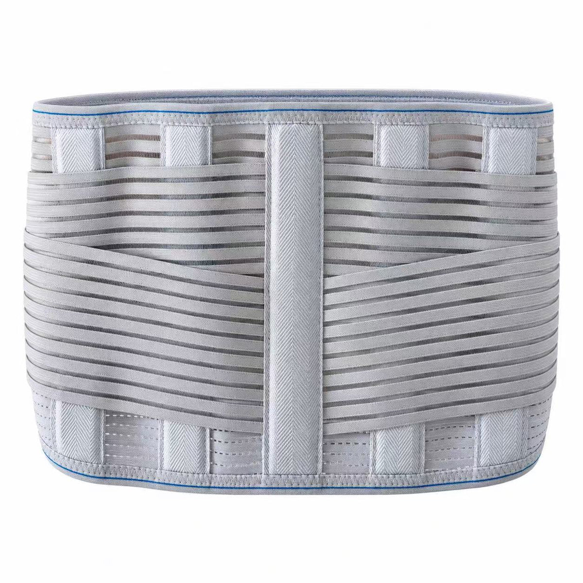 In line with ergonomic design, narrow front and wide back, fit human physiological curve, enhance support, light and thin mesh comfortable and breathable, five cartilage support, disperse waist pressure