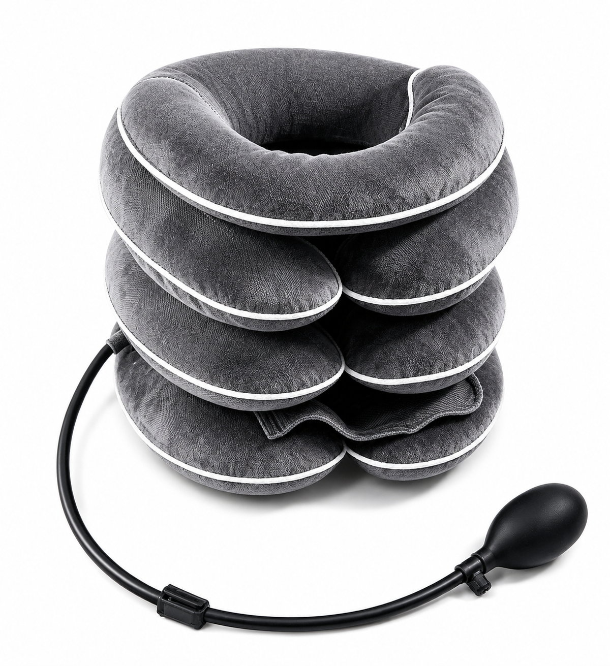 Cervical vertebra retractor, innovative front support chin support, three-zone airbag perfect fit, increase wearing comfort, 360 °circumferential support, omni-directional fit neck, disperse cervical pressure