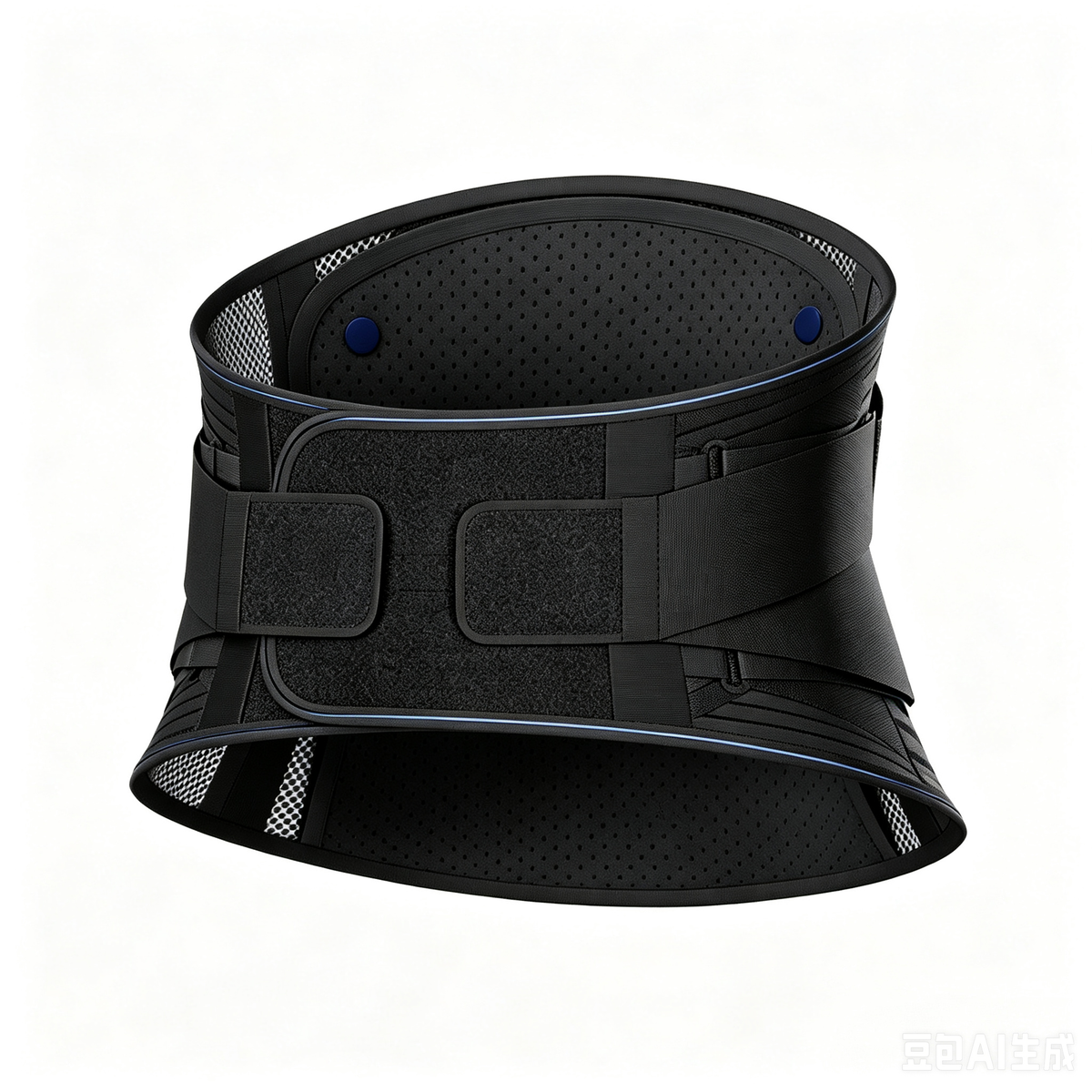 After fracture operation, heighten waist protection, 33cm enlarge protective surface, upgrade engineering support plate, support is more stable, S-shaped manganese steel wrap support, fit lumbar vertebrae to assist rehabilitation.
