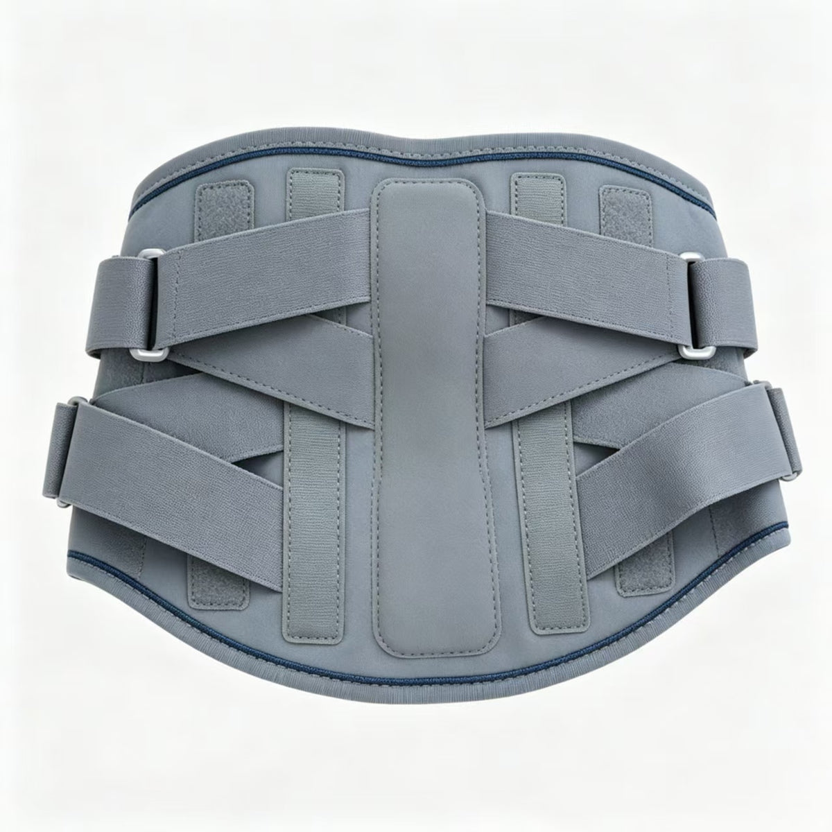 Four pressurized waist fixator, ergonomic S-shaped Radian strong support, five manganese alloy steel plate strong support, four-wheel-drive compression design to stabilize lumbar vertebrae