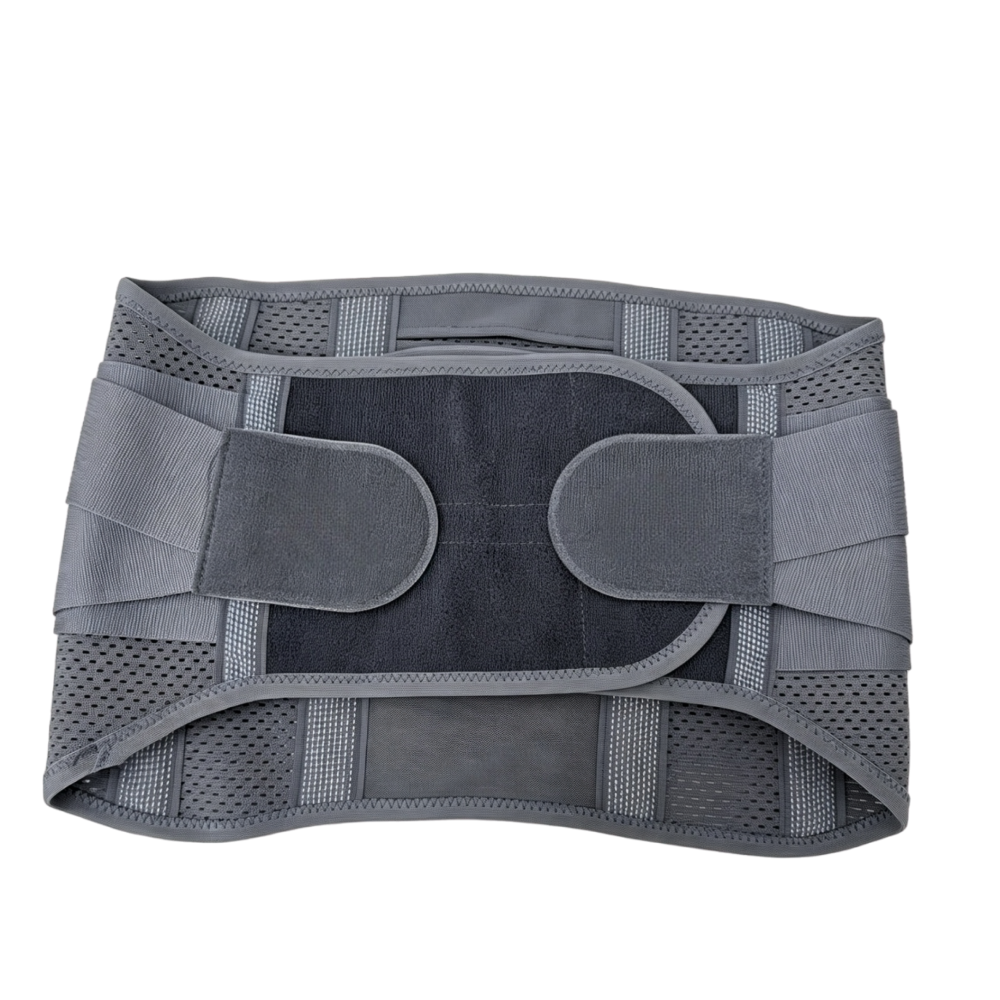 Bionic support cross-compression, two elastic belts on the side, all-round solid support, provide back support, reduce waist pressure