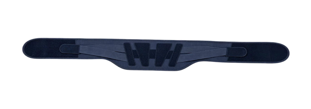 Lumbar spine fixator, thin breathable fever physiotherapy, multi-layer composite structure hot pressing technology, release traction balloon, correct lumbar vertebra, two groups of supporting steel plate, stick and lumbar vertebra curve,
